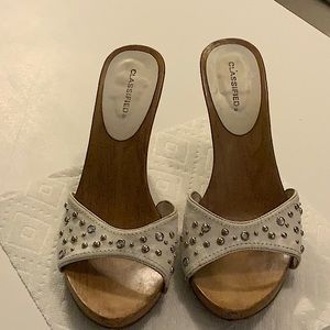 Classified brand ,heels slides vintage 2003 ish